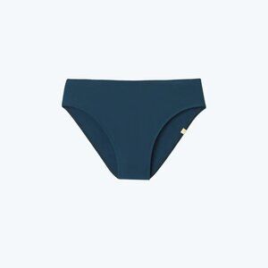 NWT Summersalt The High Leg Mid Rise Bikini Bottom - Seaweed Size 6